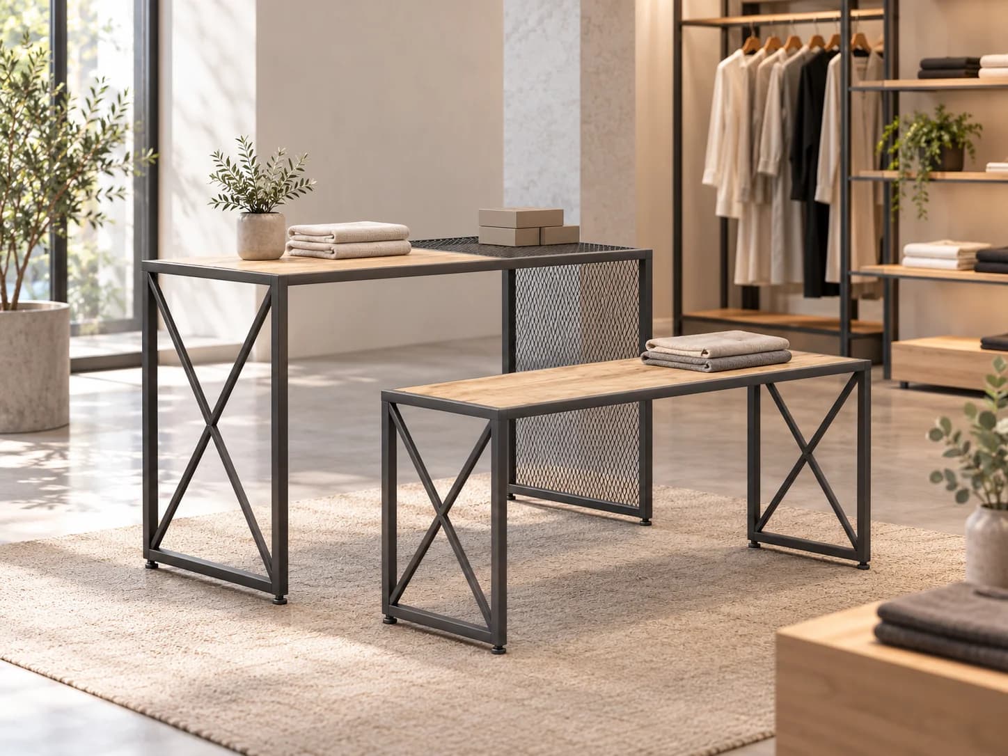Orta Stand - İlk Bahar — temsili ürün sunumu